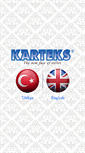 Mobile Screenshot of kartekstekstil.com